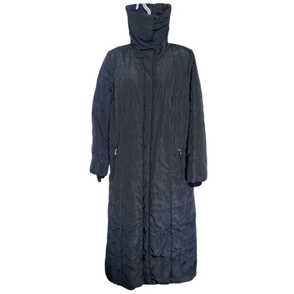 DENNIS By DENNIS BASSO Vintage Winter Long Woman’s Coat Size M. - Picture 6 of 15